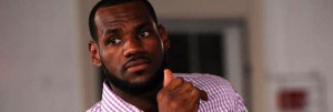 LeBron James durante el programa de televisión donde anunció su fichaje por Miami Heat LeBron James durante el programa de televisión donde anunció su fichaje por Miami Heat