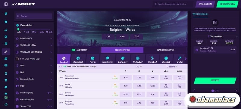Naobet Screenshot