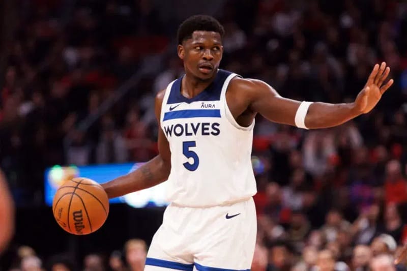 anthony edwards befeuert wolves sieg