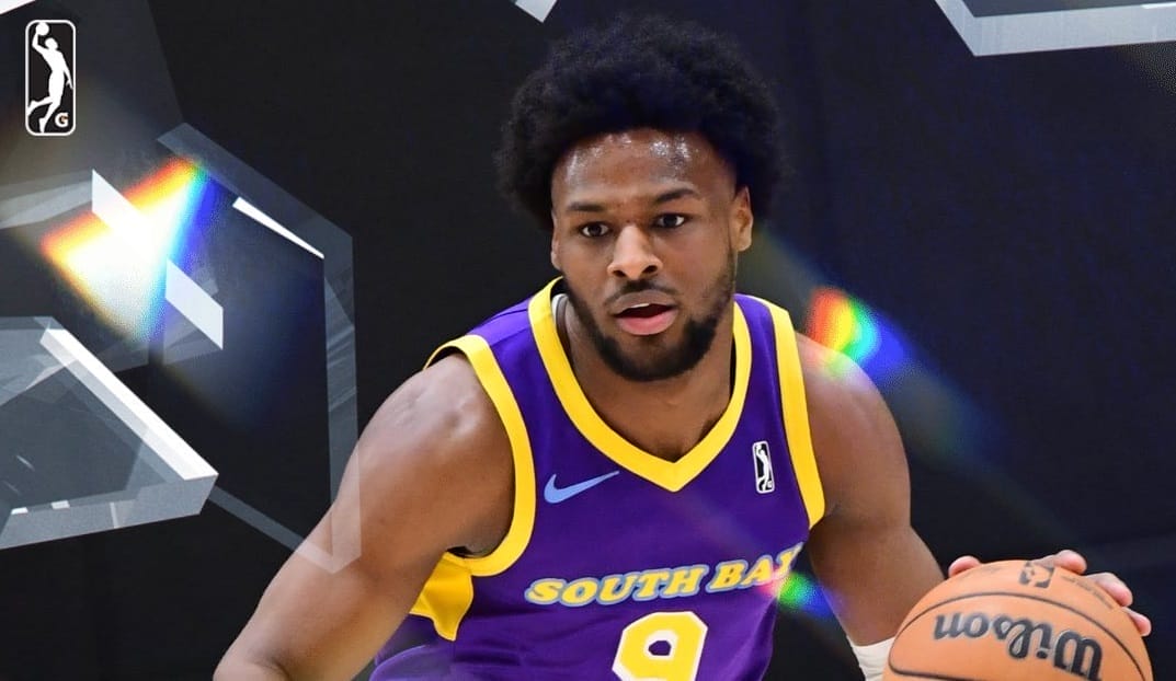 bronny james gl anzt beim usc deb ut