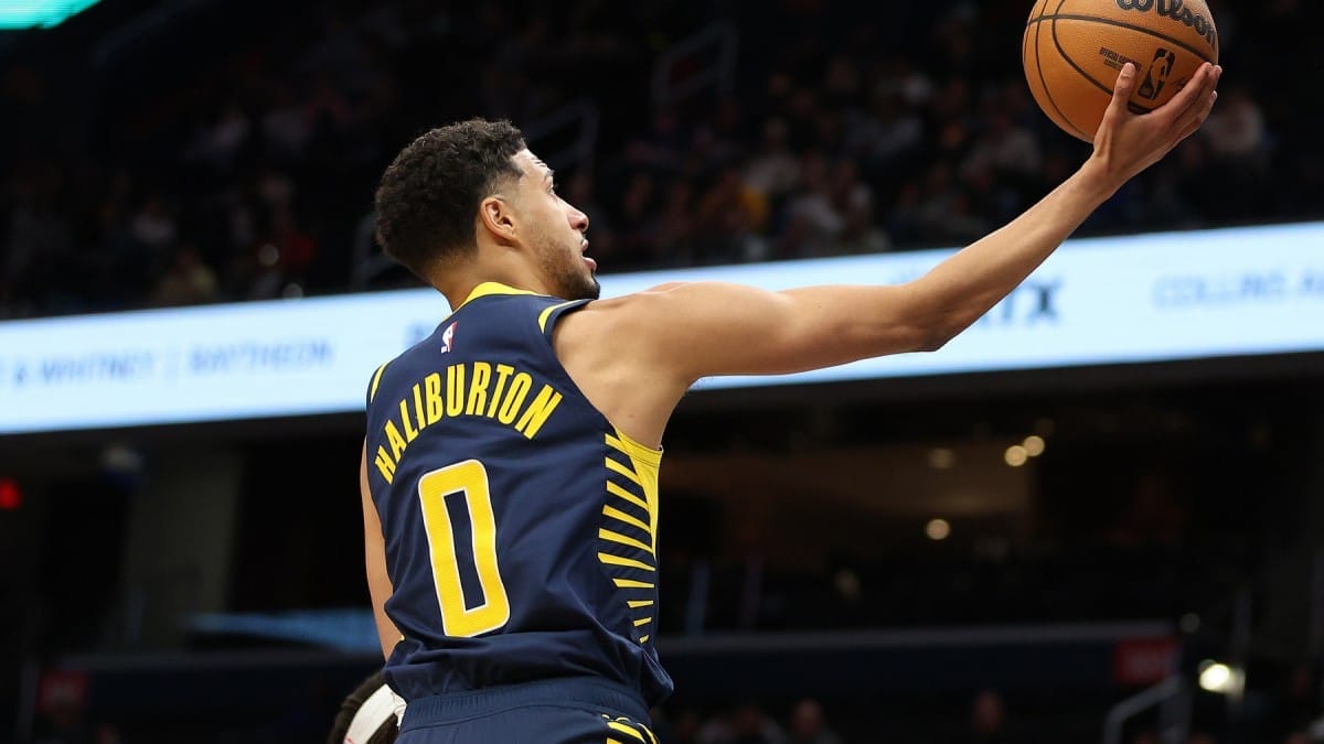 haliburton st urmt den korb gegen wizards