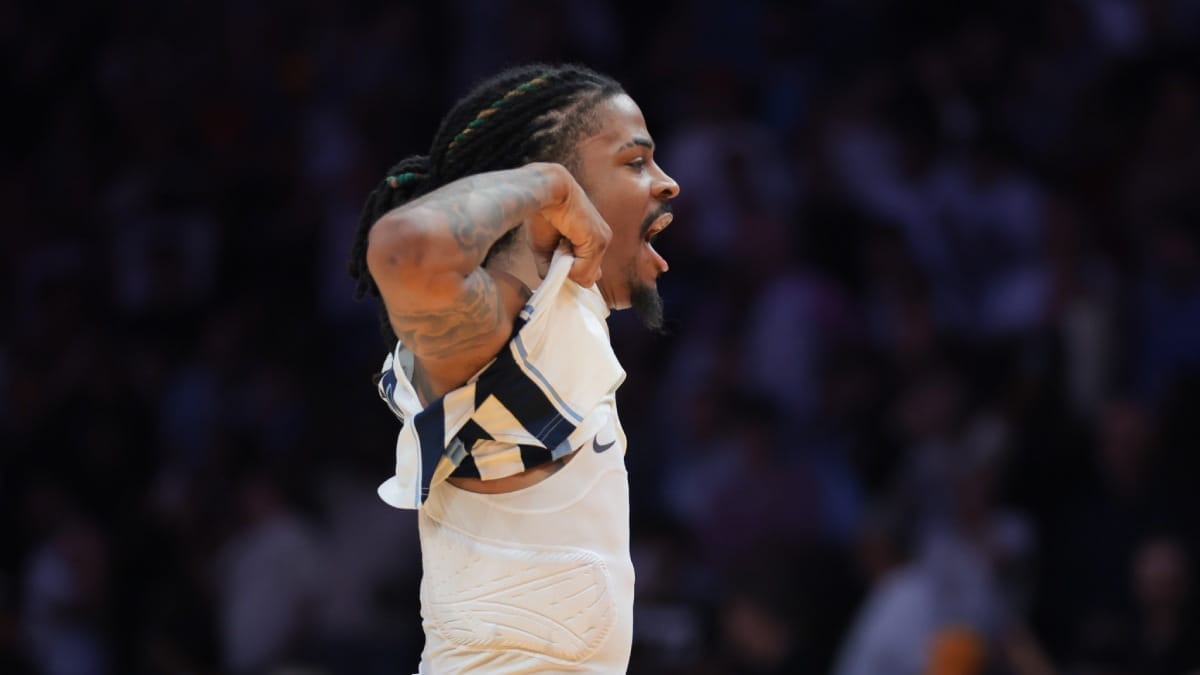 ja morant triumphiert jubel im rampenlicht