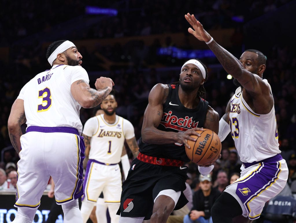 lakers gl anzen getty foto f angt packende szene ein