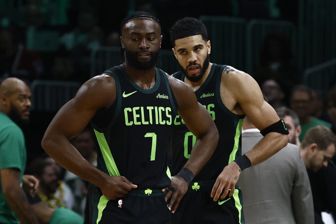 tatum und brown befeuern celtics playoff jagd 2025