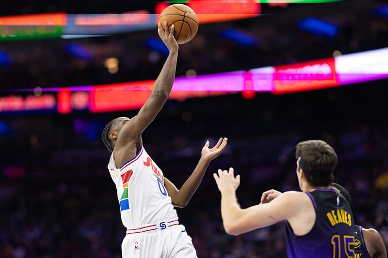 tyrese maxey befeuert 76ers sieg