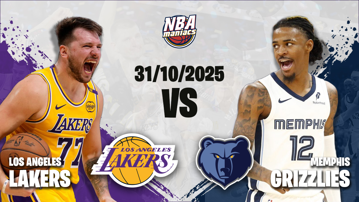 lakers treffen auf grizzlies am 31 oktober 2025