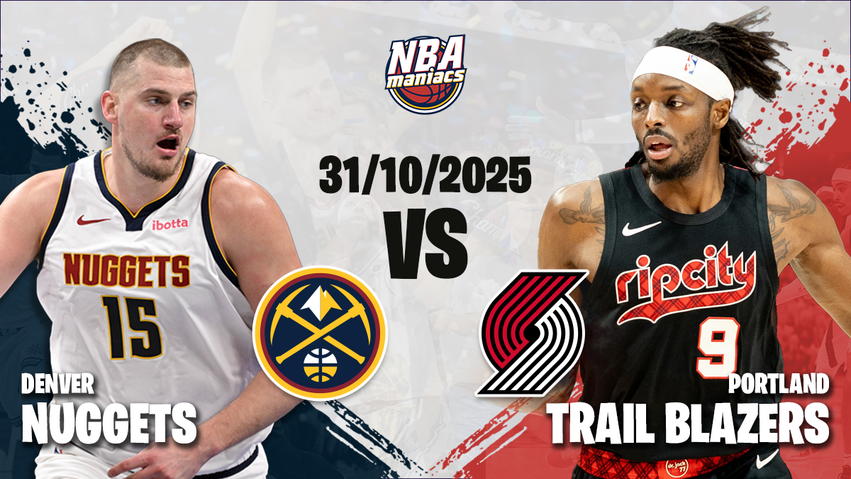 nuggets treffen auf blazers am 31 oktober 2025