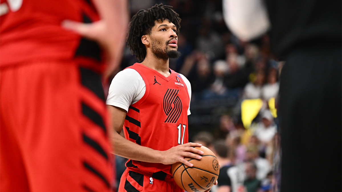 shaedon sharpe gl anzt auf dem court
