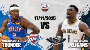 thunder und pelicans messen sich am 17 november 2025 thunder und pelicans messen sich am 17 november 2025