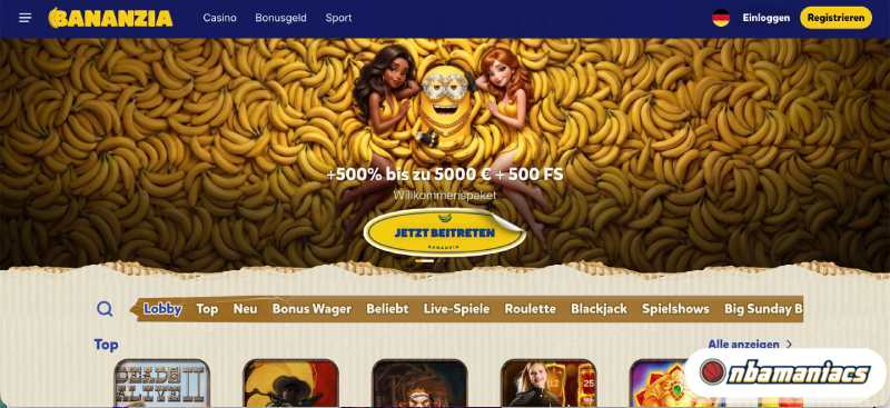 Bananzia Bestes Online Casino Deutschland Bananzia bestes Online Casino Deutschland