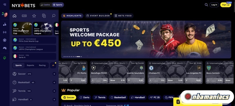 NYXbets Screenshot