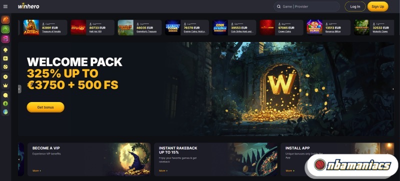 WinHero Screenshot