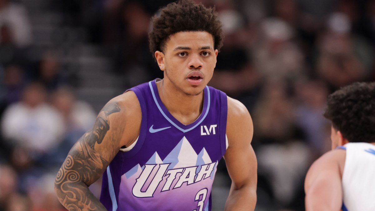 keyonte george schittert vrijdag de 31e