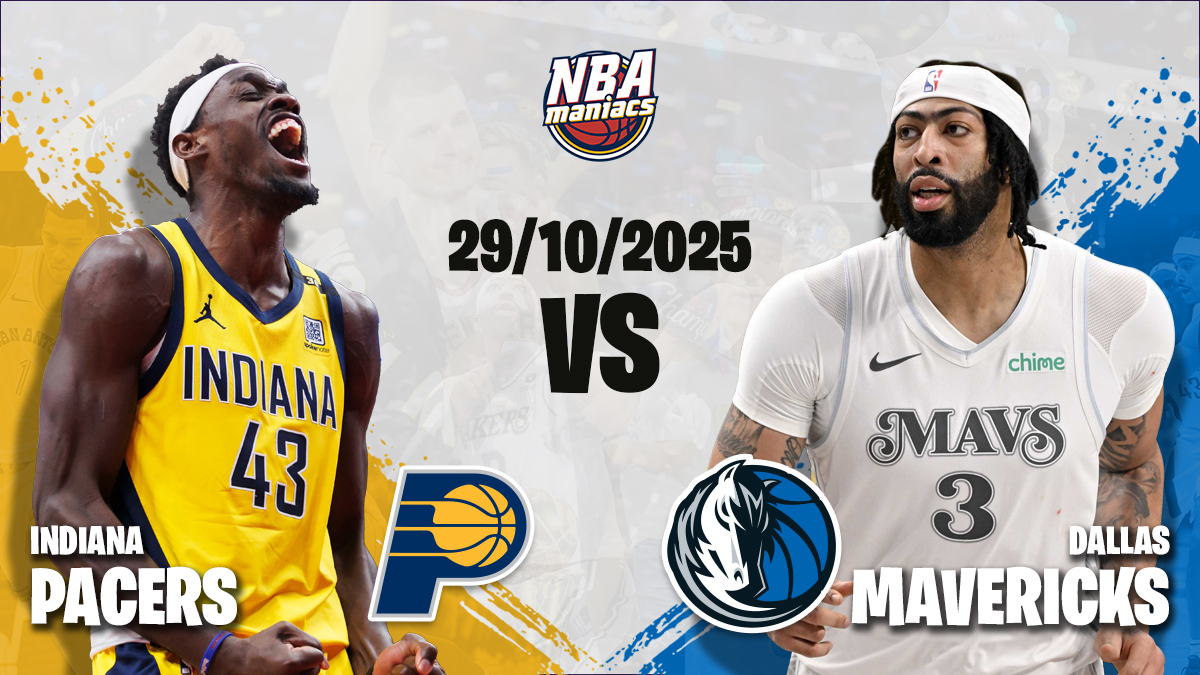 pacers treffen mavericks op 29 oktober 2025