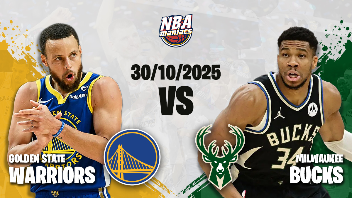 warriors treffen bucks op 30 okt 2025