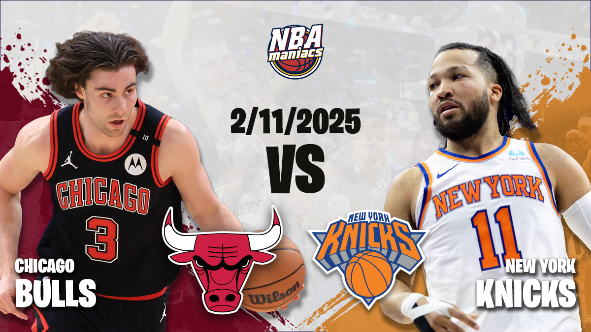 bulls en knicks nemen het op 11 feb 2025 tegen elkaar op