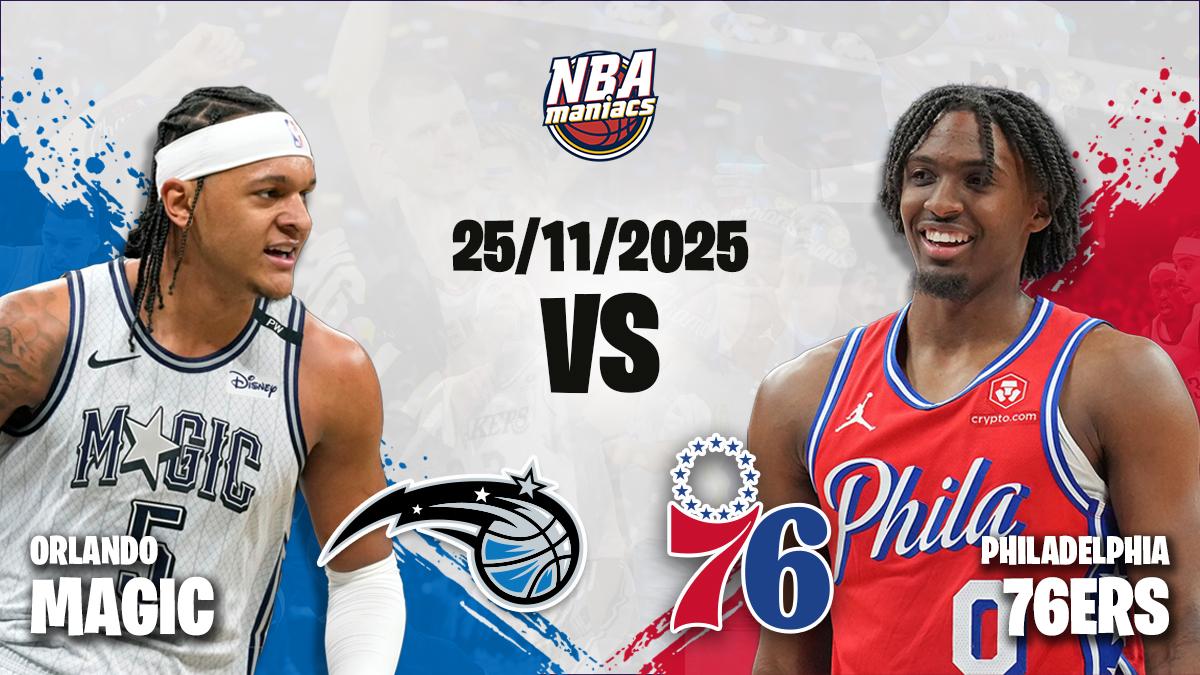 magic en 76ers botsen op 25 november 2025
