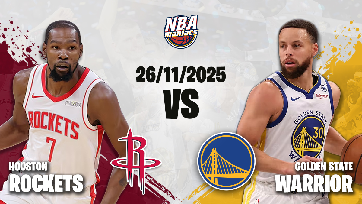rockets treffen warriors op 26 november 2025