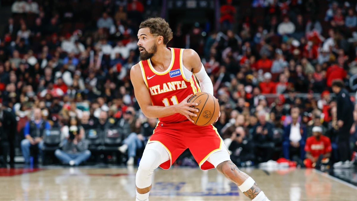 trae young leidt hawks naar overwinning