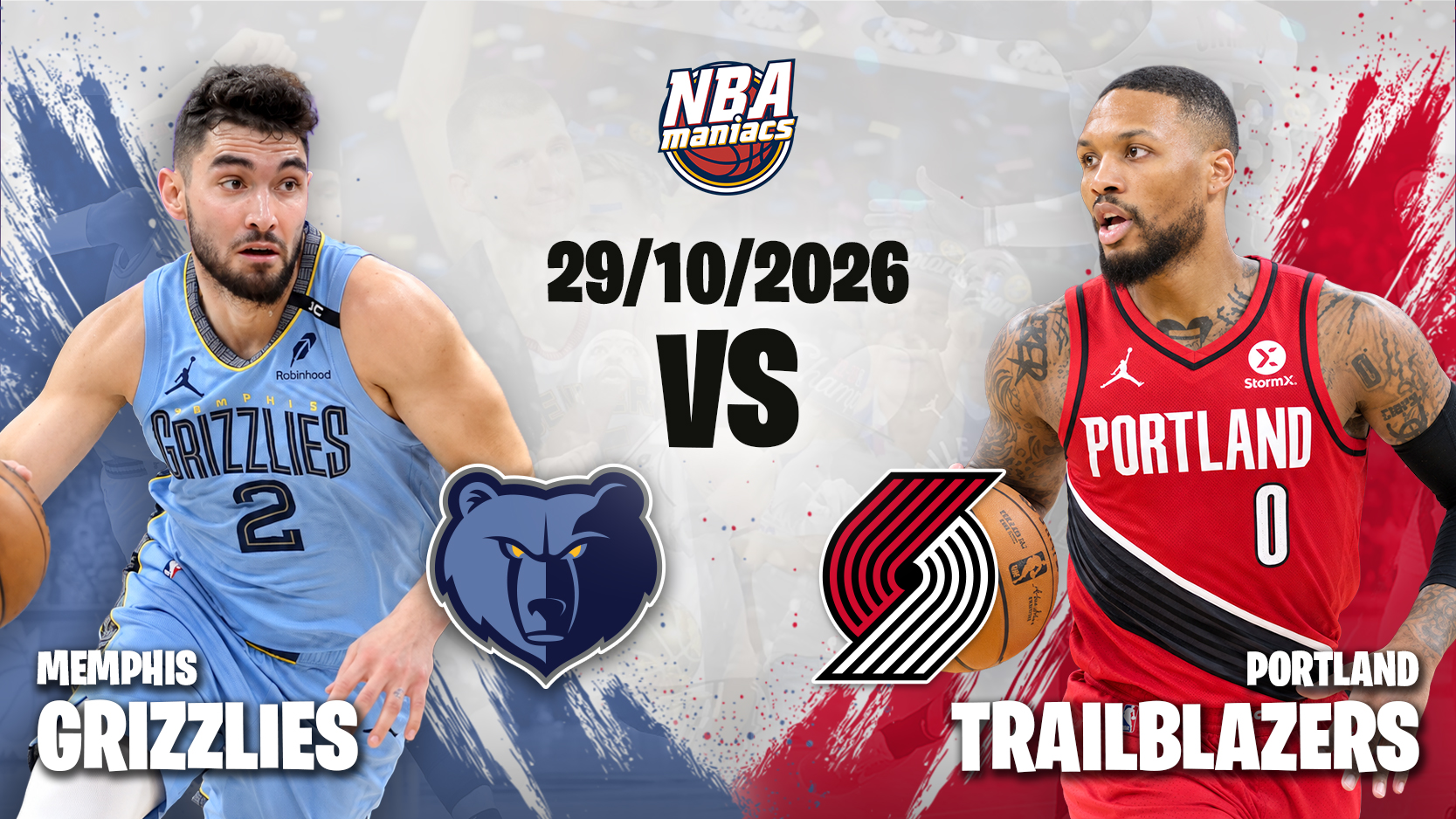 Duel van ongeslagen teams bij Blazers vs Grizzlies