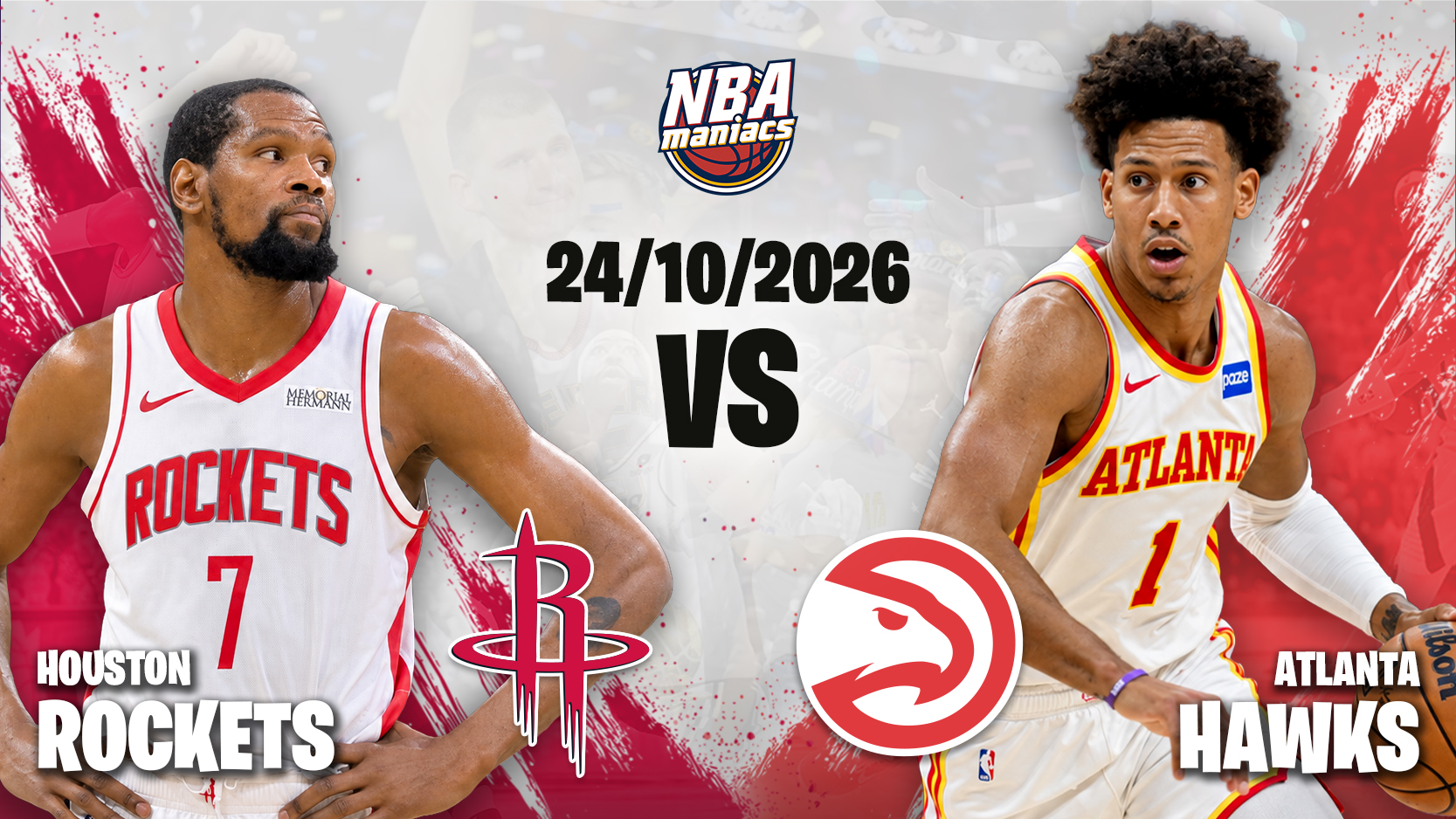 Wie wint de Hawks vs Rockets?