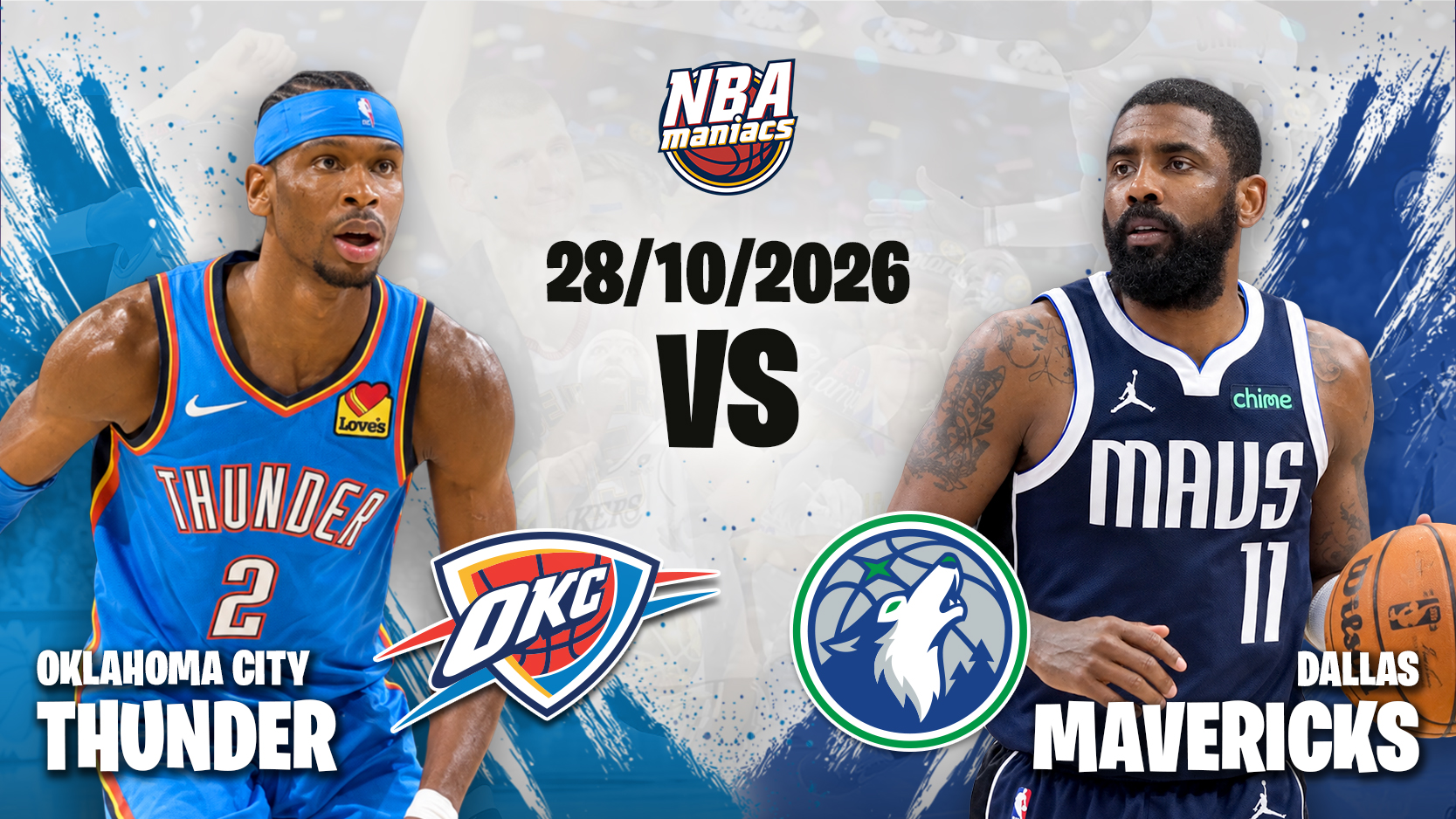 Aftrap van Mavericks – Thunder