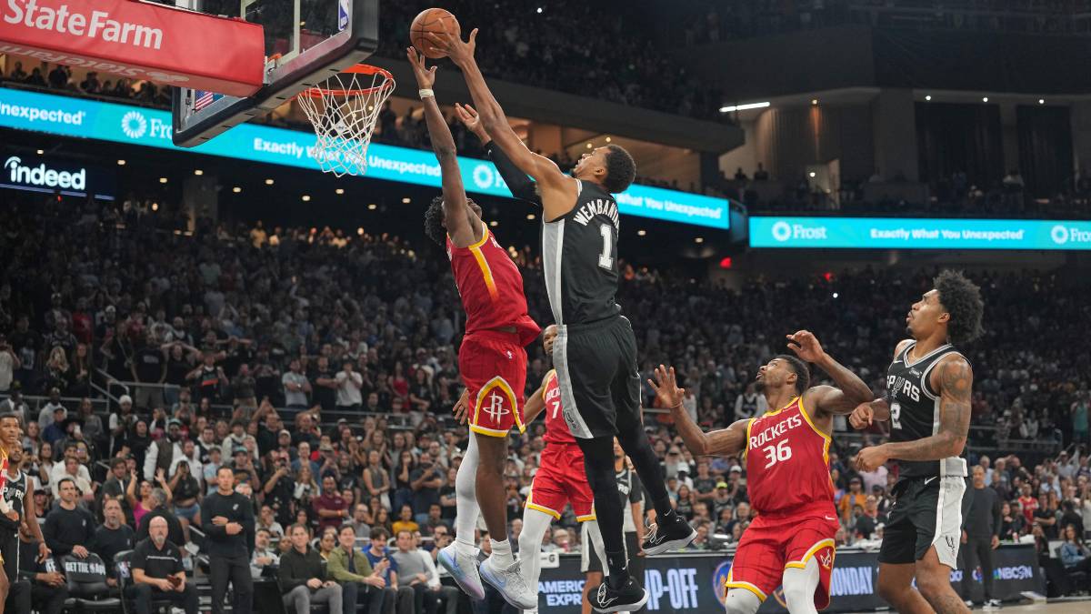 Amen Thompson, held van Houston