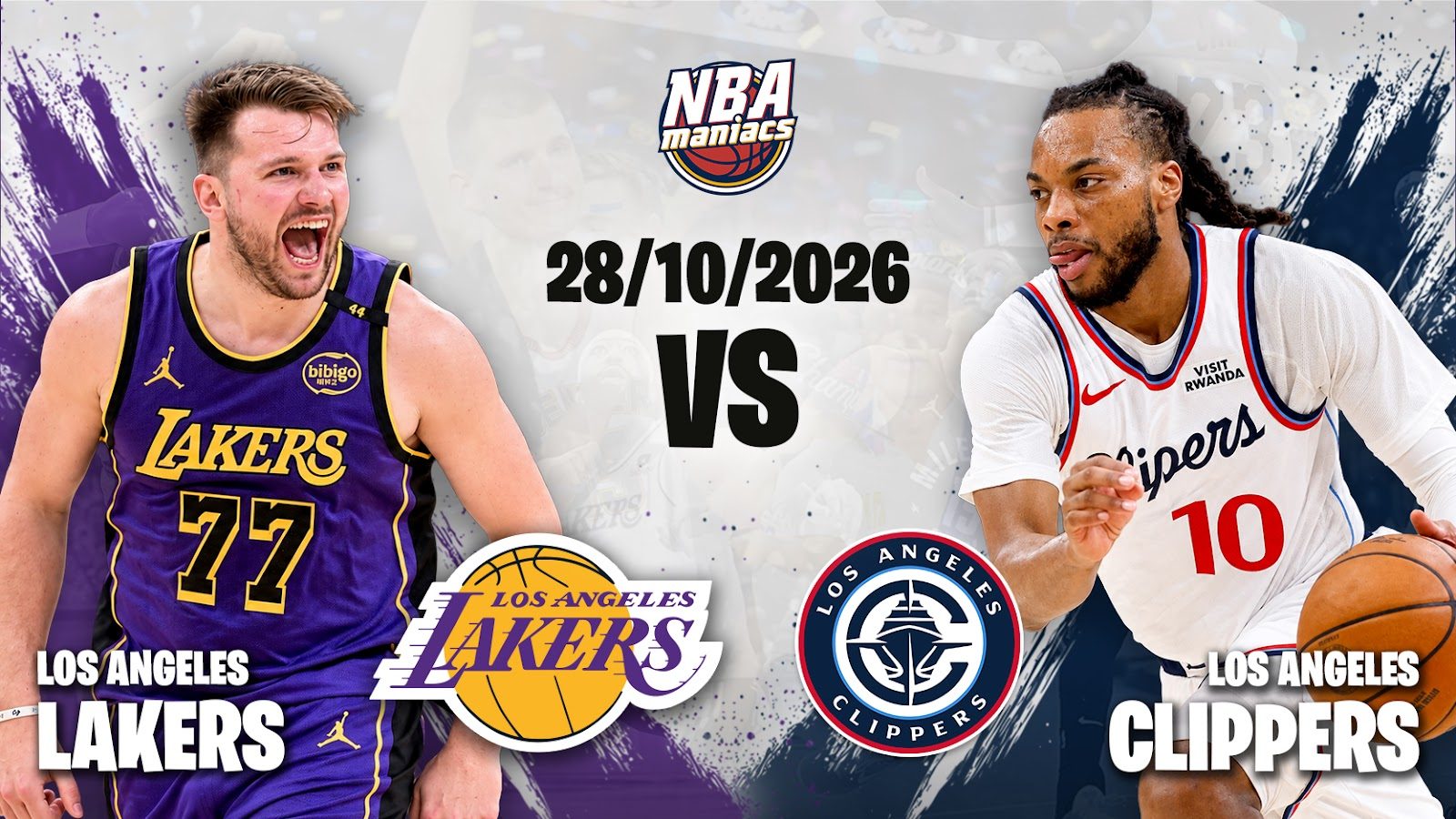 Voorbeschouwing Clippers vs Lakers, 28 oktober 2026.