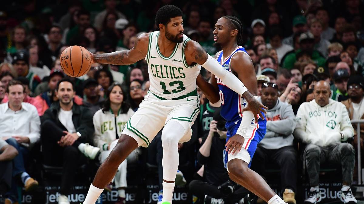 Paul George, enthousiast over de Celtics