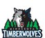 Timberwolves logo mini