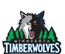 Timberwolves logo mini