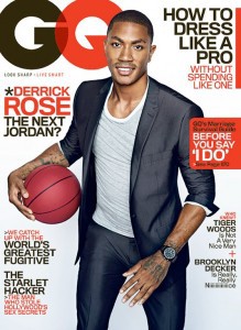 Derrick Rose, portada de la revista GQ
