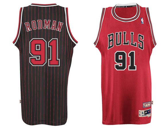 Camiseta Dennis Rodman Bulls NBA