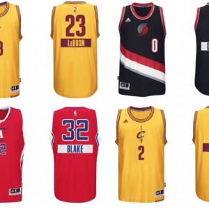 Presentadas las nuevas camisetas de la NBA para el día de Navidad 2014
