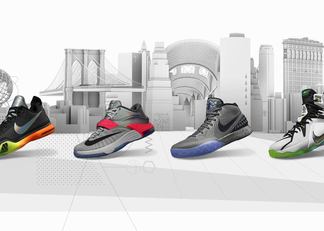 Nike presenta su nueva colección de zapatillas para el All-Star