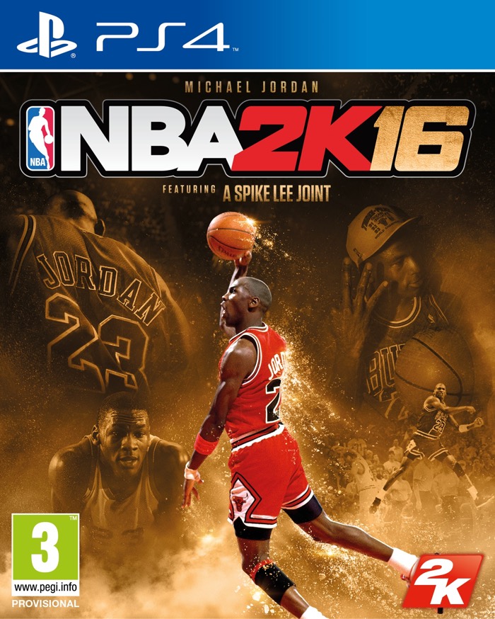Michael Jordan, portada de NBA 2K16