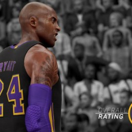 La valoración de Kobe en el 2K16, la más baja de su carrera