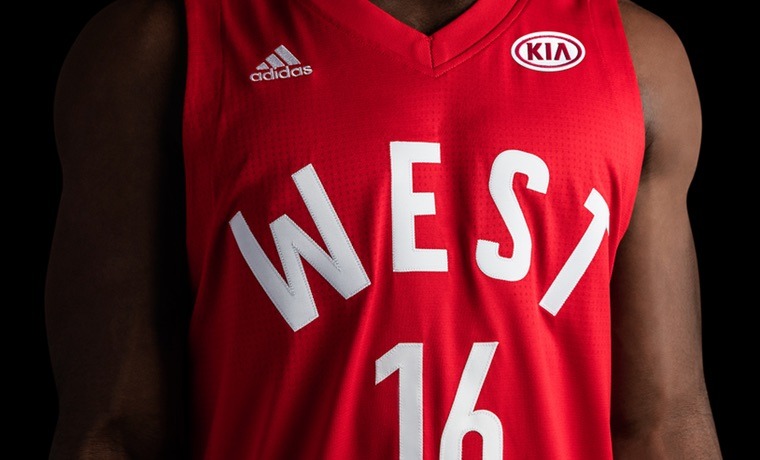 camisetas NBA All-Star 2016 Oeste