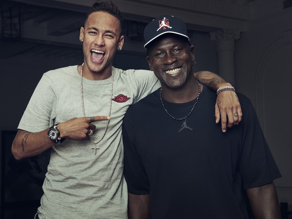 Jordan y Neymar, en