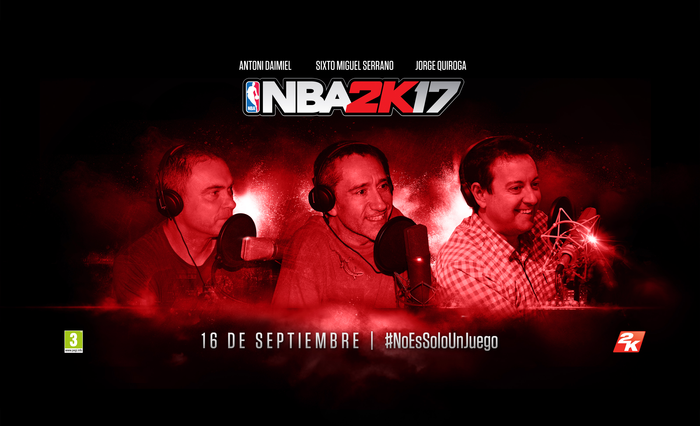 Más y mejores comentarios en español en NBA 2K17
