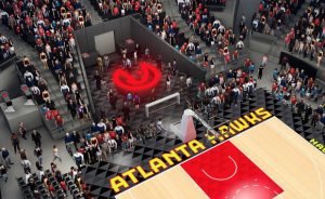 El futuro de los Hawks: bar a pie de pista y barbería en el pabellón