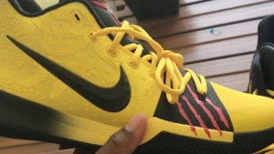El homenaje a Bruce Lee en las nuevas zapatillas de Kyrie Irving