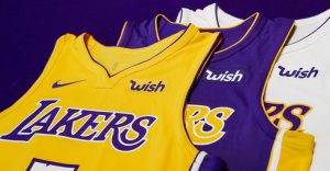 Los Lakers serán patrocinados por Wish