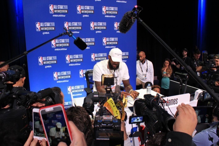 All-Star 2018 con nbamaniacs: 'media day' y entresijos del Staples Center