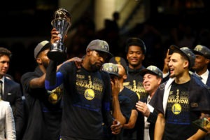 Kevin Durant, MVP de las Finales 2018