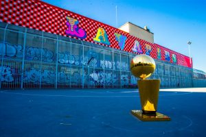 El trofeo Larry O'Brien, de gira por España