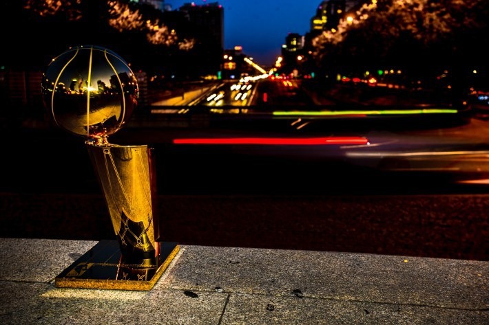 El trofeo Larry O'Brien, de gira por España