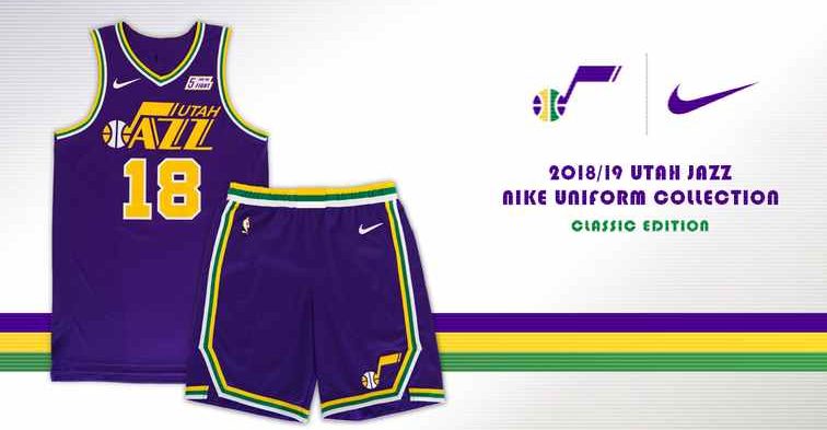 camiseta de utah jazz 2018