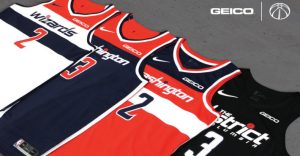 Geico es el patrocinador elegido por los Washington Wizards