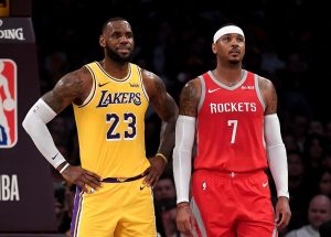 ¿Quiere LeBron James a Carmelo Anthony en los Lakers?